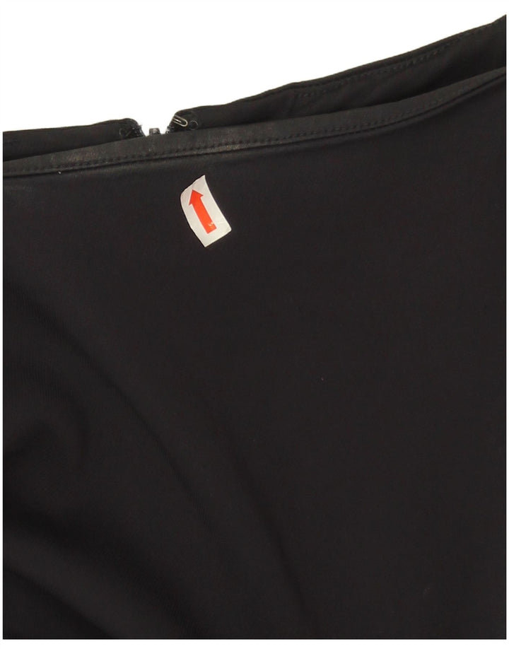 Женское платье-футляр French Connection UK 12, средний черный цвет с цветными блоками