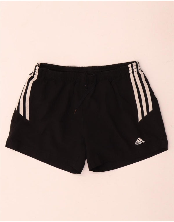 Женские спортивные шорты Adidas UK 10, маленькие черные