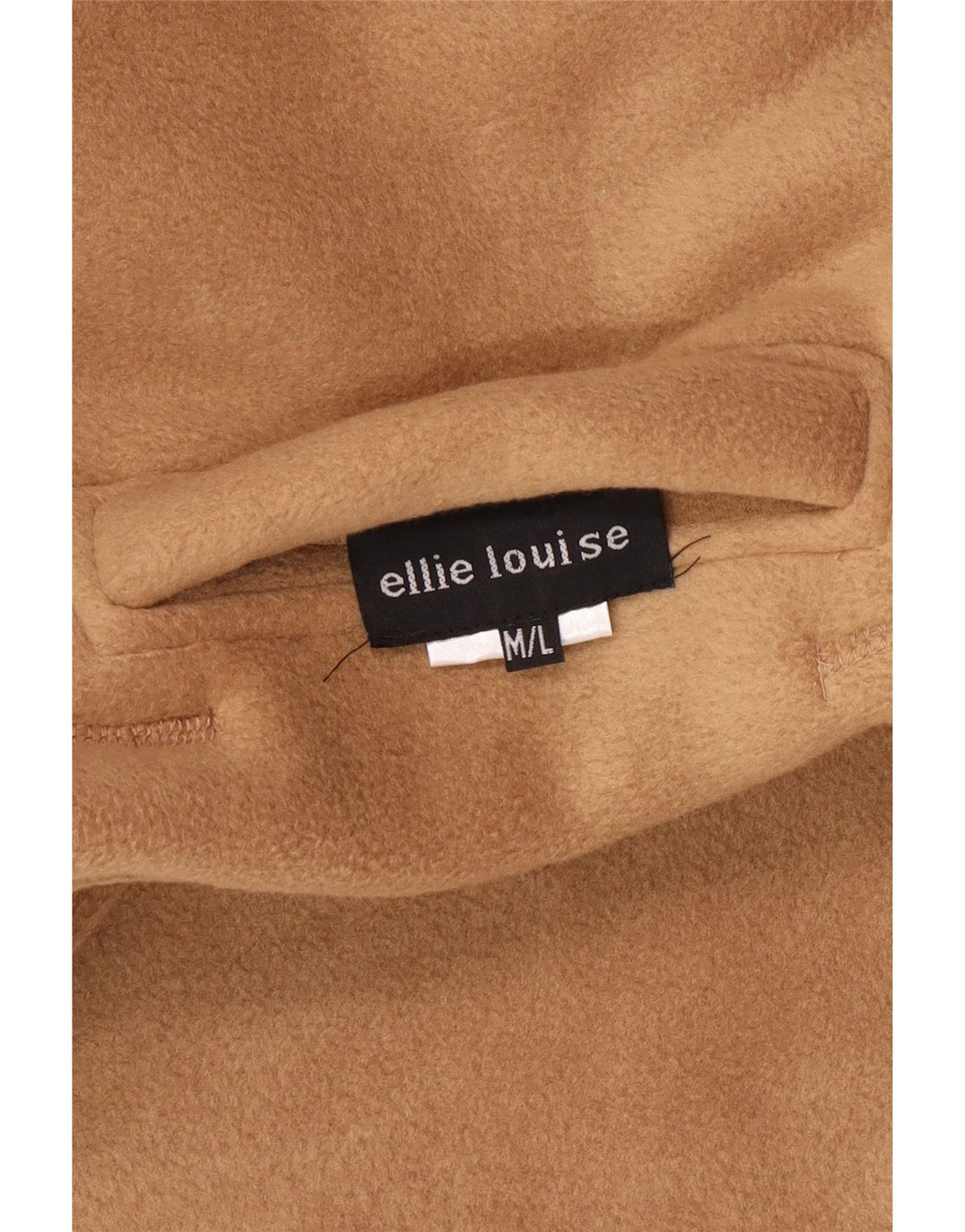 Винтажный мужской флисовый двусторонний жилет UK 38, средний бежевый полиэстер