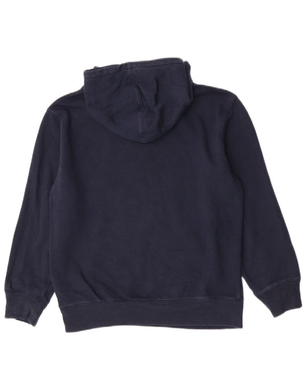 Джемпер с капюшоном Gap Boys с рисунком, 13–14 лет, 2XL, темно-синий, хлопок