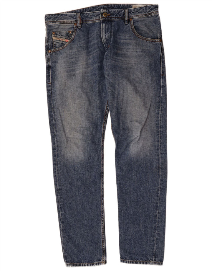 Мужские джинсы Diesel Krayver Regular Slim W32 L30, синие, хлопок