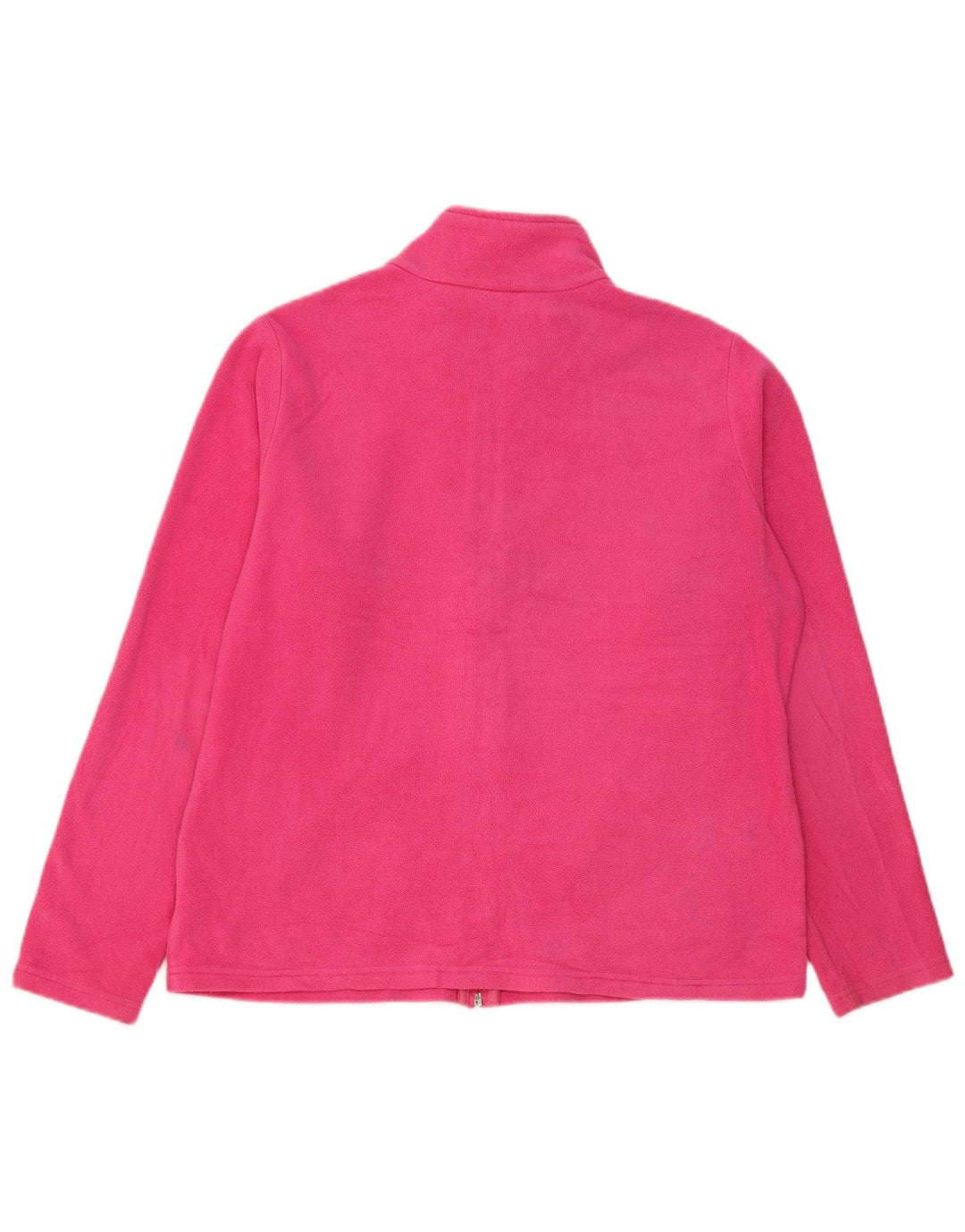 Женская флисовая куртка Marks & Spencer UK 18 XL розовая из полиэстера