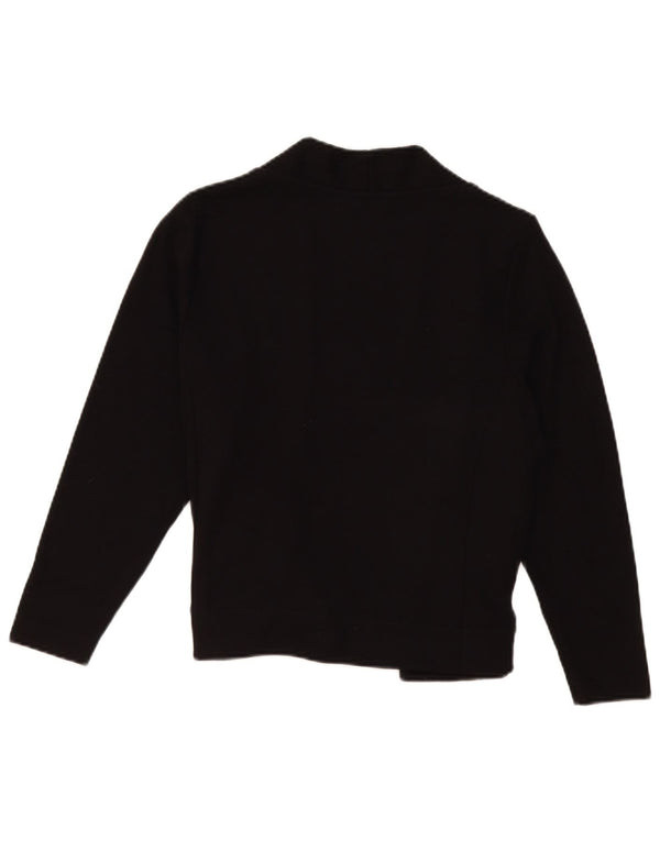 Женский открытый кардиган Marks & Spencer Petite UK 18 XL, черный вискоза