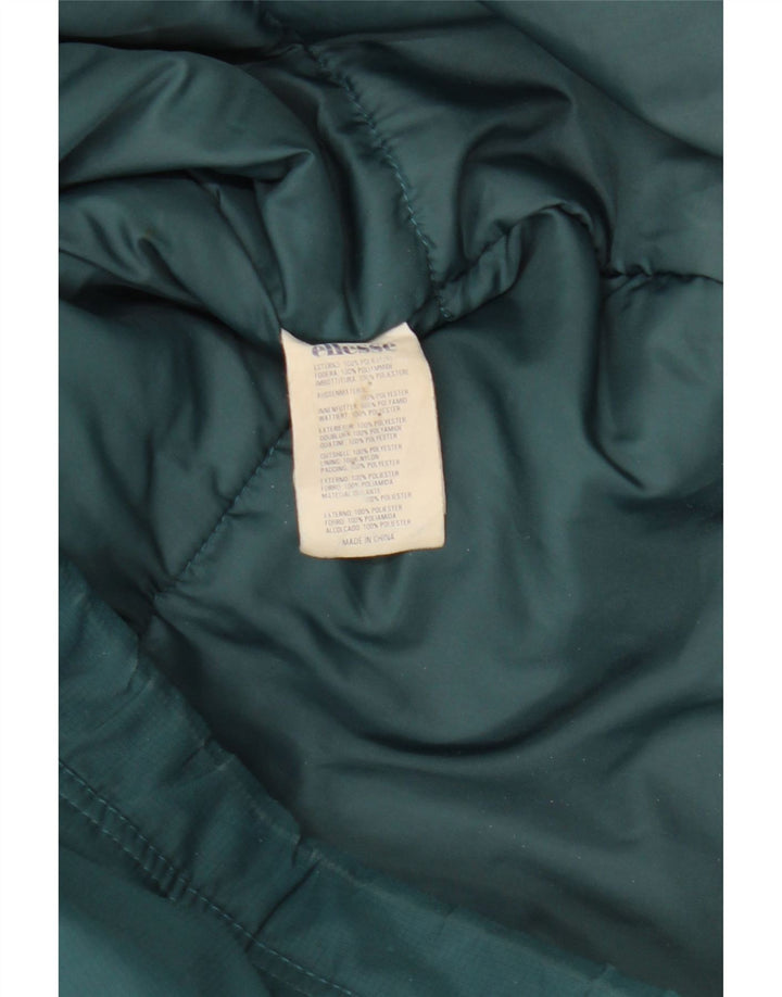 Мужская ветровка Ellesse с капюшоном UK 38 Medium Green Colorblock