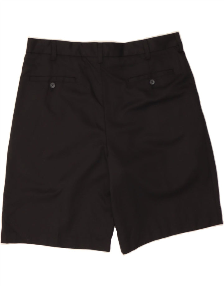IZOD Mens Pegged Chino Shorts W36 Large Black Polyester Vintage Izod and Second-Hand Izod from Messina Hembry 
