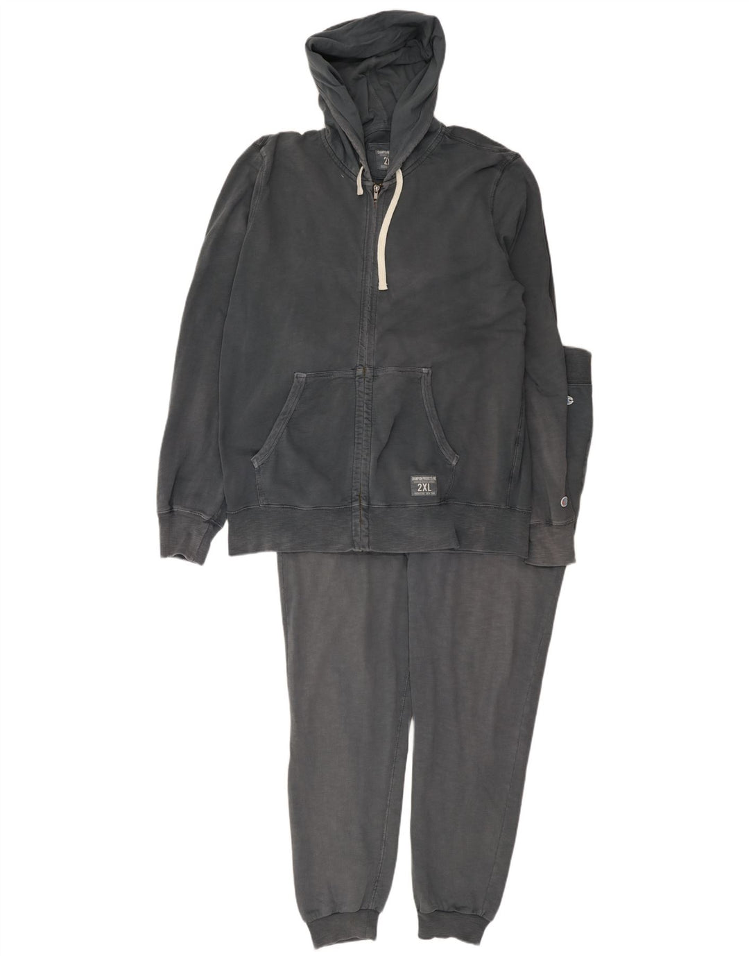 Мужской спортивный костюм Champion с капюшоном 2XL, серый