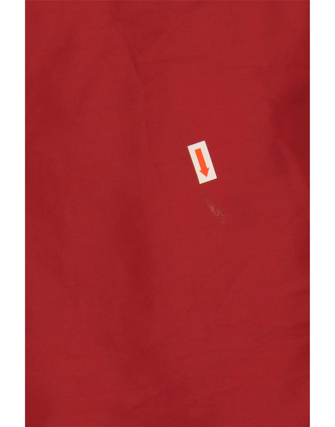 Мужская ветровка с капюшоном JACK & JONES UK 38, средний красный цвет с блоками