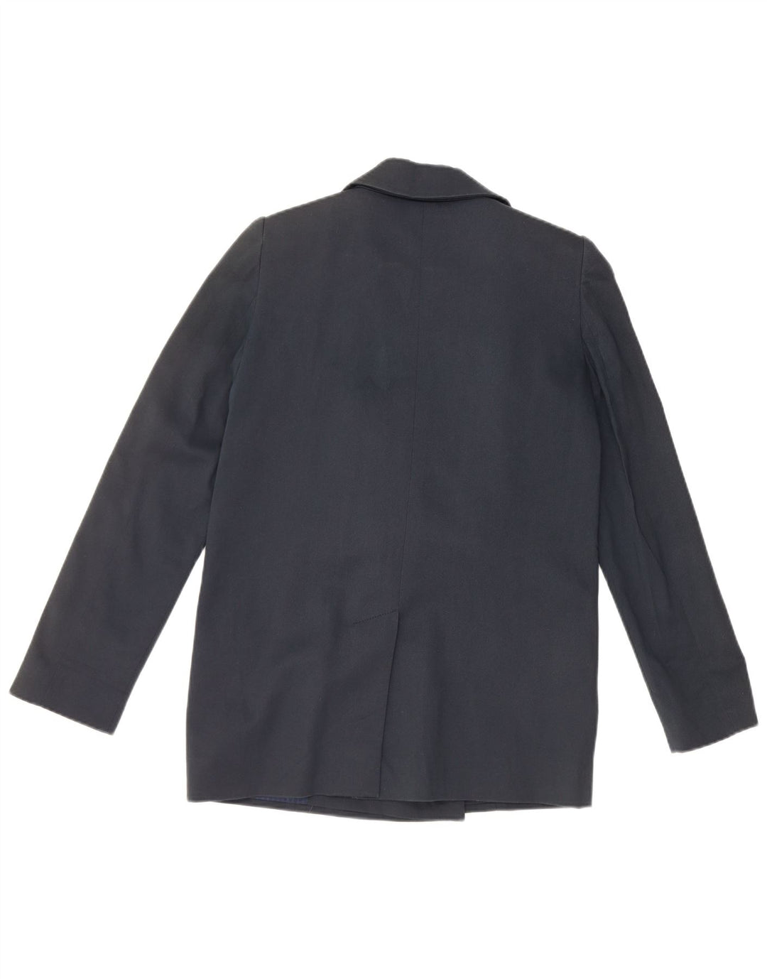 Красный женский пиджак Valentino на 1 пуговице, Великобритания, 12 средних размеров, темно-синий, хлопковый