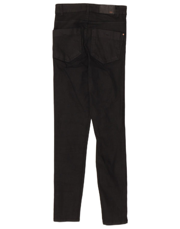 Женские джинсы скинни Zara EU 36 XS W26 L26, черный хлопок