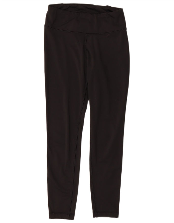 Женские леггинсы Reebok UK 8, маленькие, черные, полиэстер