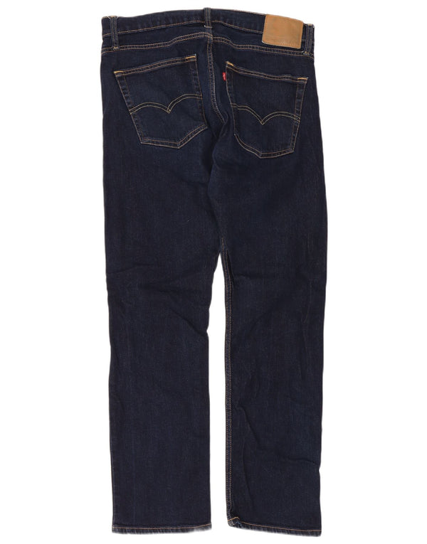 Мужские прямые джинсы Levi's 551 W36 L32 темно-синие, хлопок