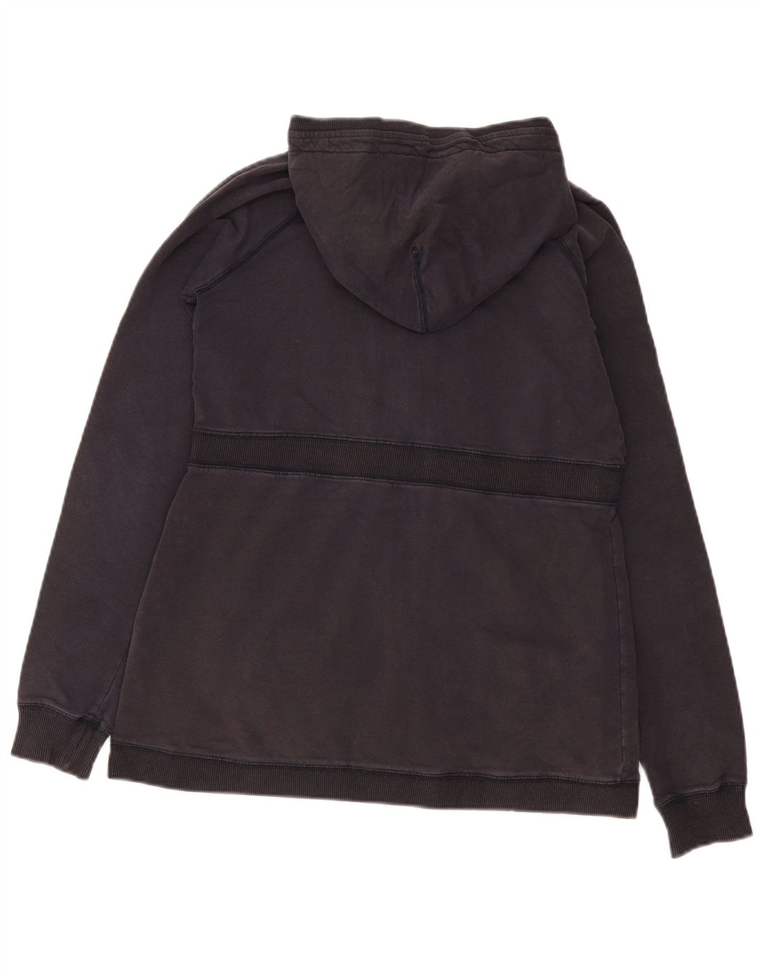 Женский свитер с капюшоном на молнии Woolrich UK 12, средний черный хлопок