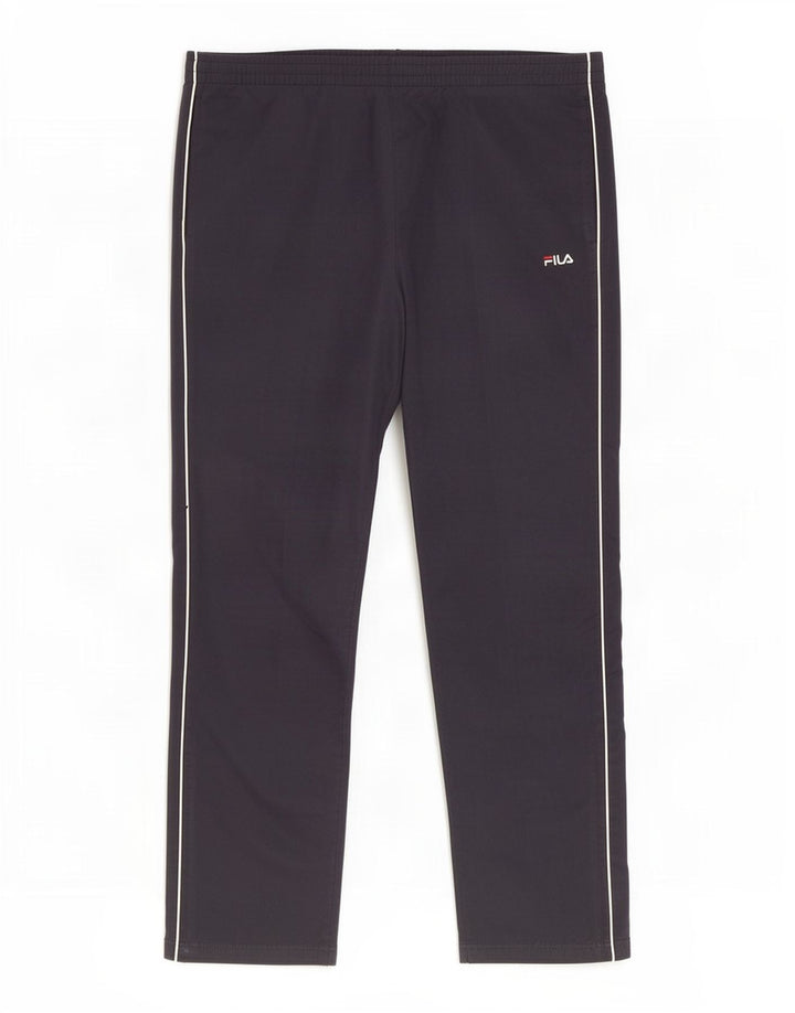Мужские спортивные брюки Fila XL темно-синие из полиэстера