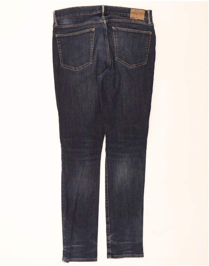 GAP Womens Skinny Jeans W34 L32 Blue Vintage Gap and Second-Hand Gap from Messina Hembry 