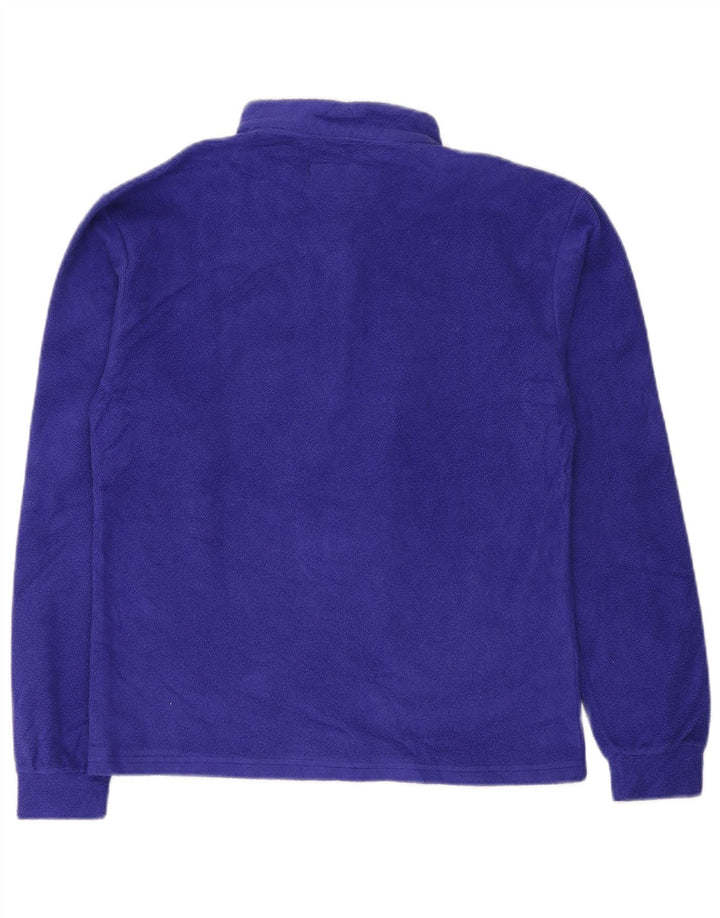 AESSE Womens Fleece Full Tracksuit UK 16 Large  Blue Polyester