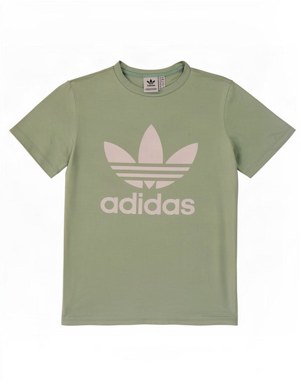Женская футболка с рисунком Adidas Top UK 12, средний зеленый
