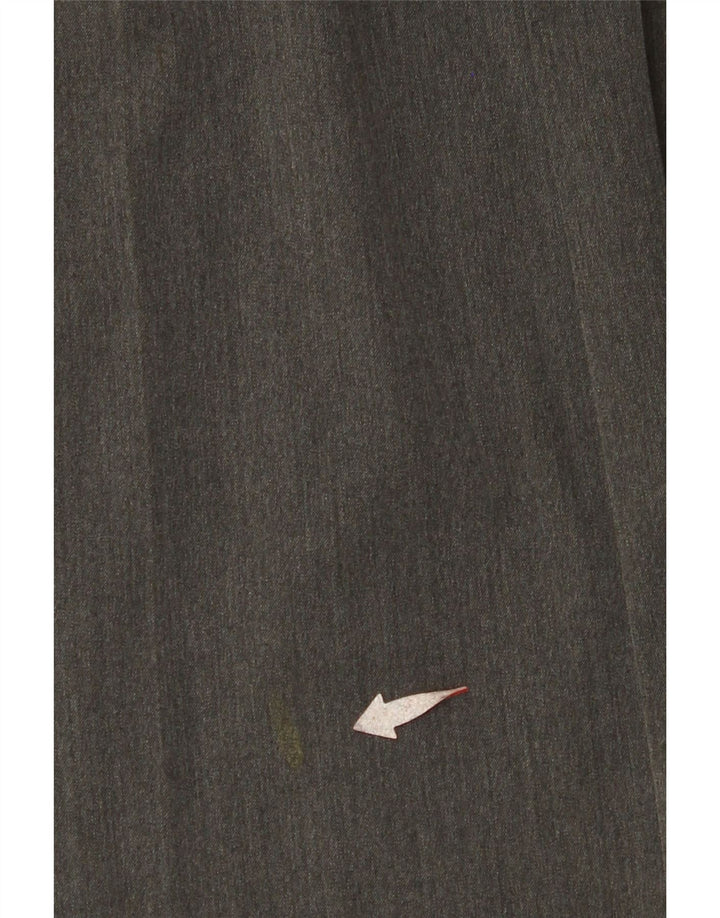 Женские повседневные брюки SASHA Bootcut, размер США 12, большие размеры W32 L32, серый полиэстер