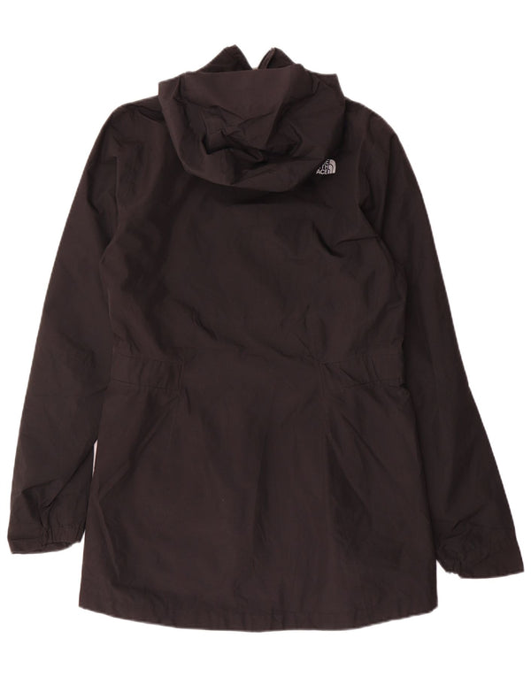 Женская дождевик с капюшоном The North Face UK 14, средний черный полиэстер