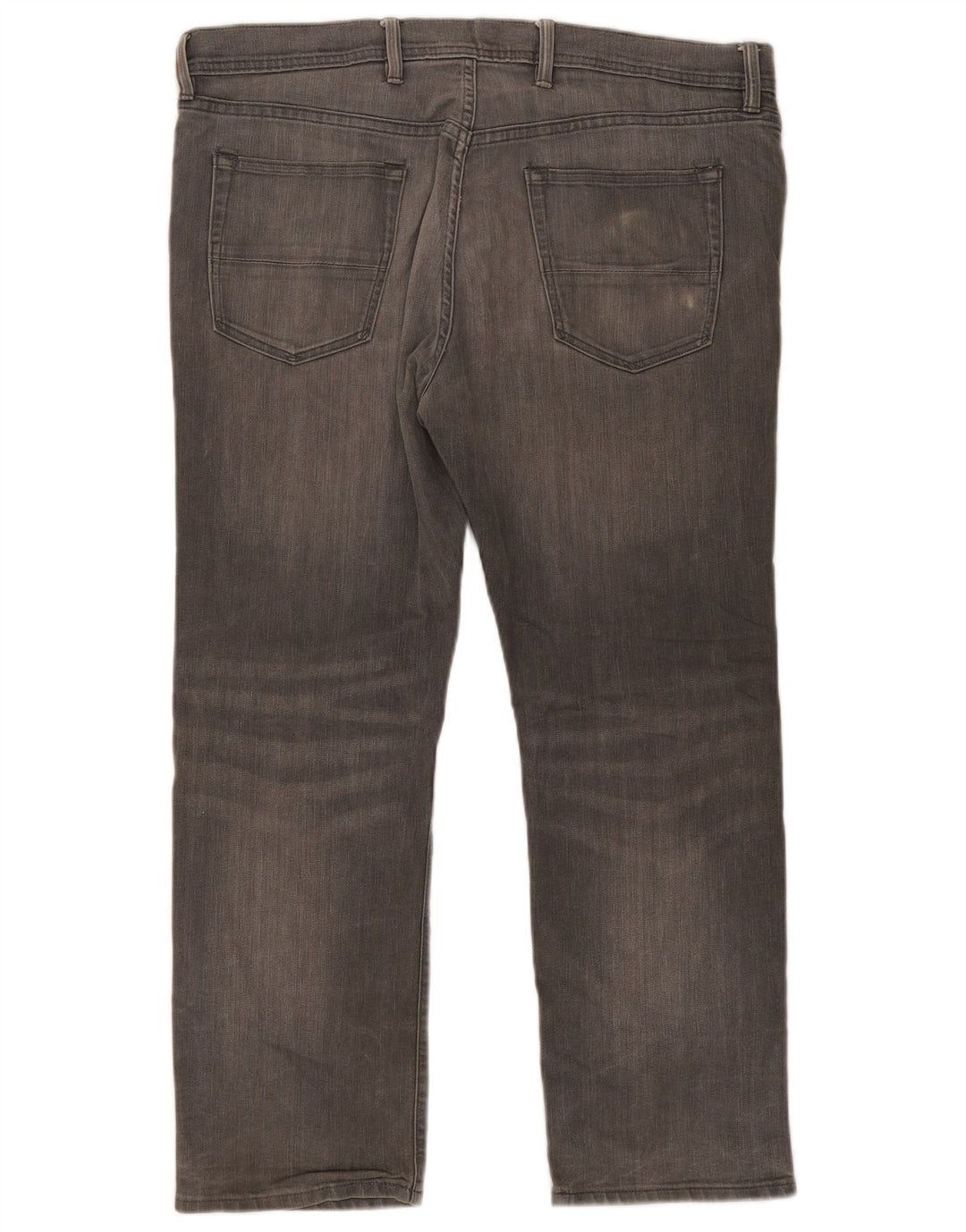 Мужские прямые джинсы Marks & Spencer W40 L29 серые, хлопок