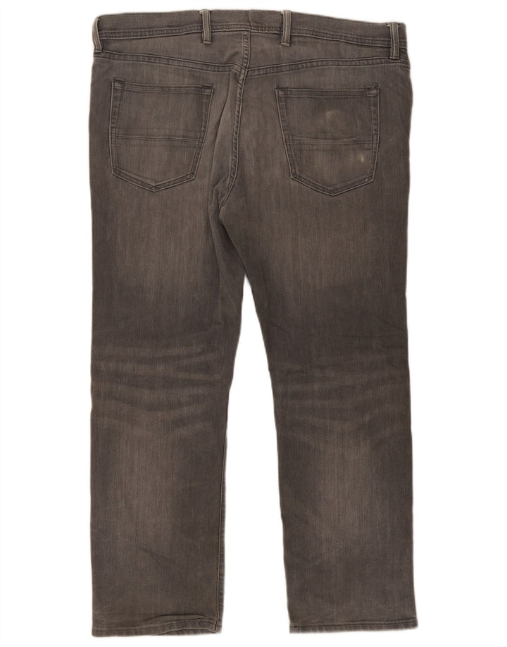 Мужские прямые джинсы Marks & Spencer W40 L29 серые, хлопок