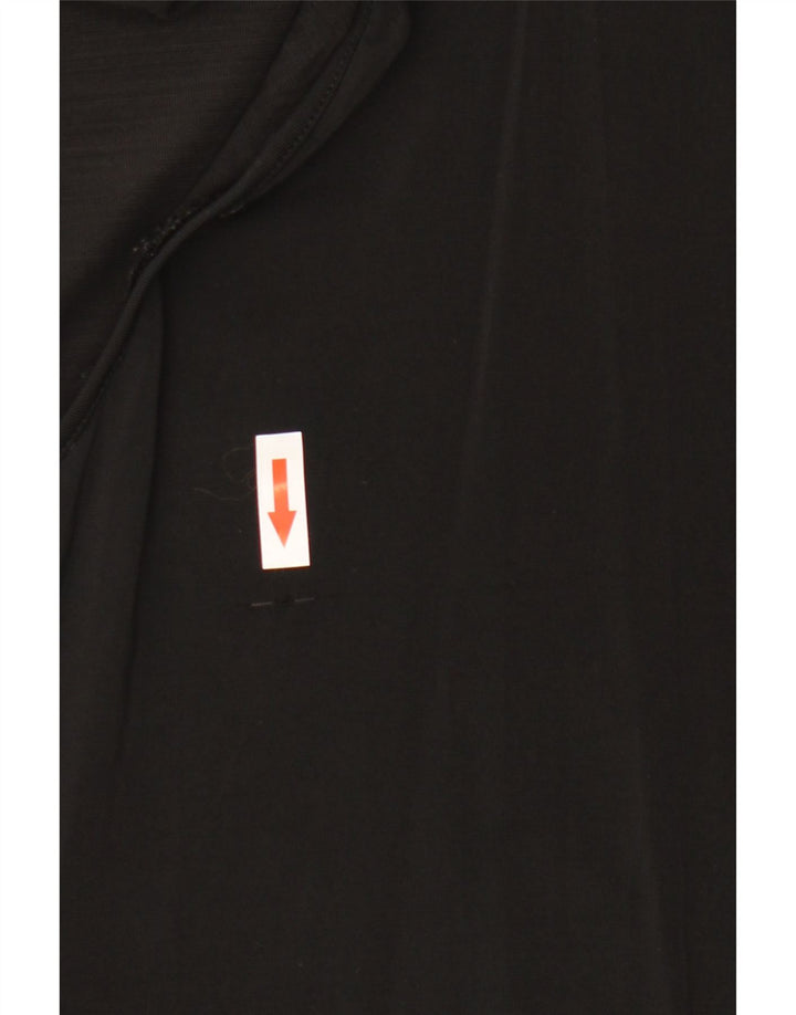 Женская блузка без рукавов Max Mara UK 20 2XL Черная вискоза