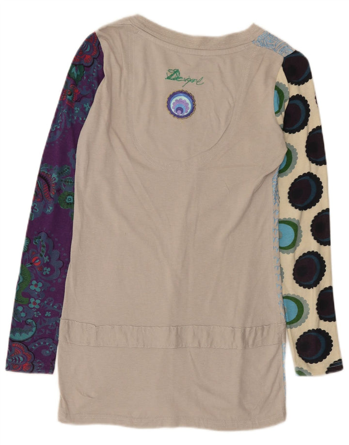 Женская туника с абстрактным узором Desigual UK 6 XS, разноцветная