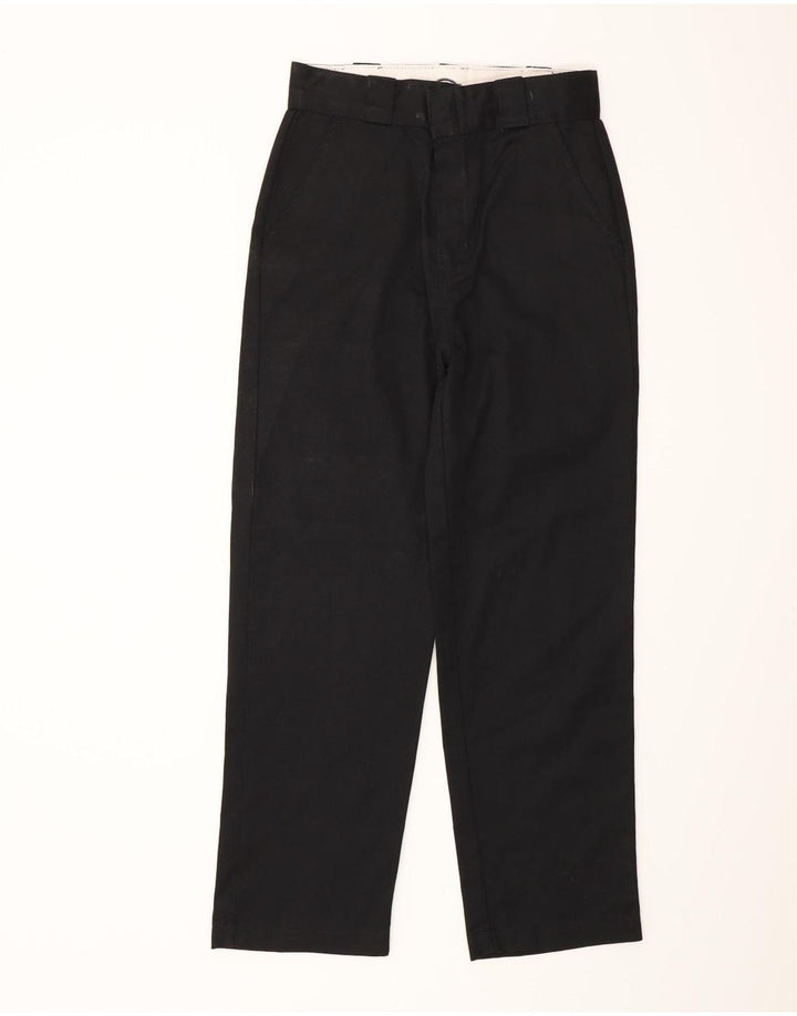 DICKIES Женские прямые брюки чинос W27 L26, черные полиэстер