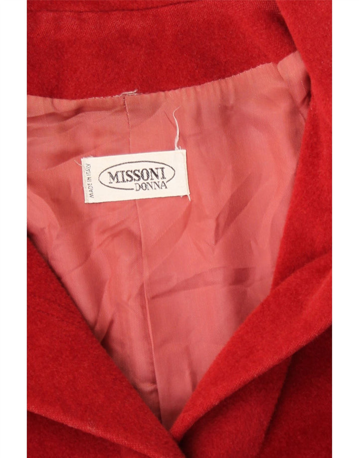 Женское пальто Missoni UK 6 XS бордовый