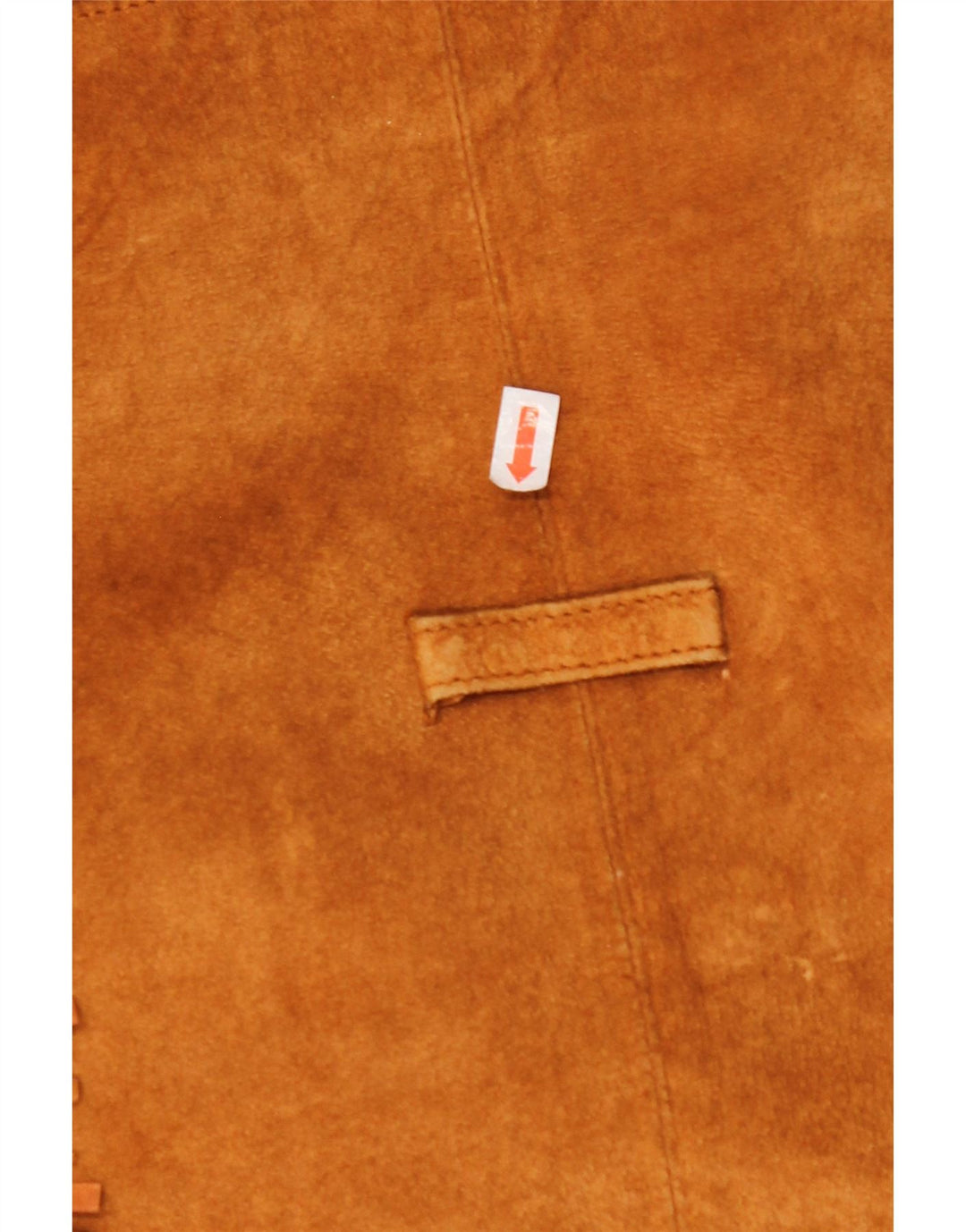 Мужская замшевая куртка VINTAGE EU 54 2XL коричневая кожа