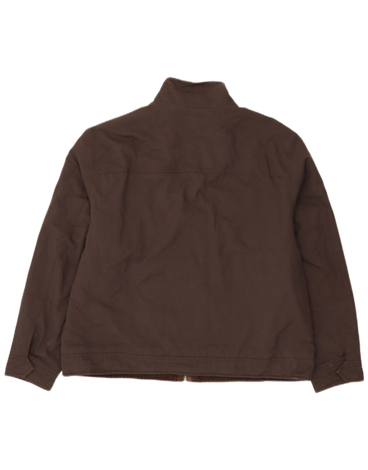 Мужская куртка-бомбер Marks & Spencer UK 44 2XL Коричневый полиамид