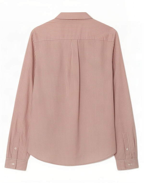 Женская рубашка Jack Wills UK 10, маленькая фиолетовая хлопковая полоска