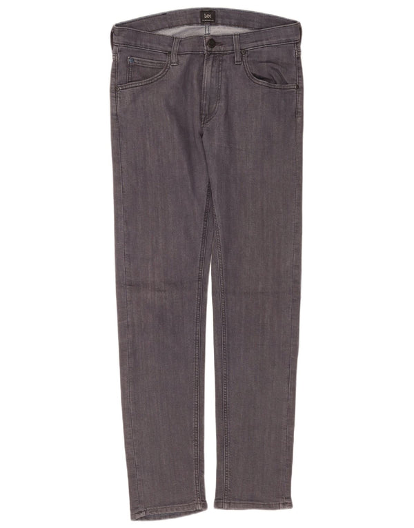 Женские узкие джинсы Lee Daren с молнией W30 L32, серый хлопок