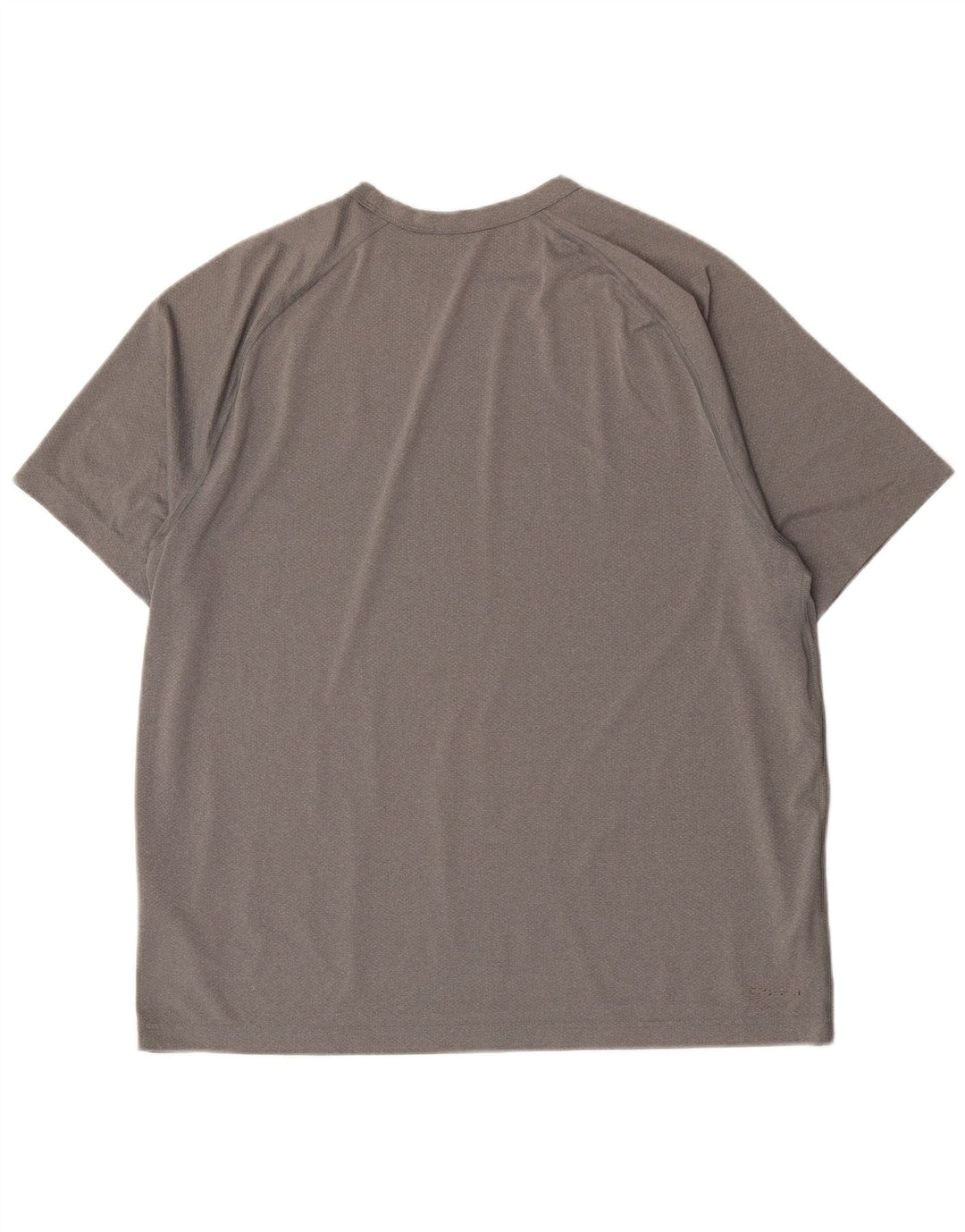 Мужская футболка Nike Dri Fit, большой серый полиэстер