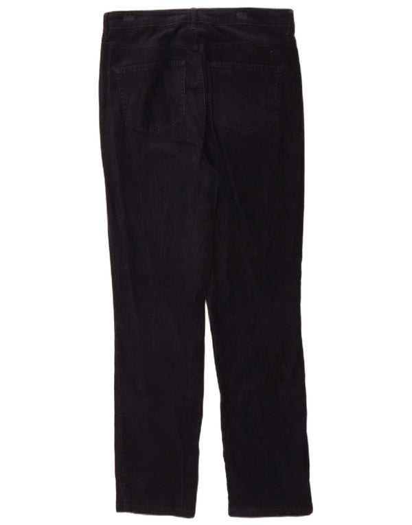Женские вельветовые брюки Marks & Spencer UK 12 Medium W30 L30 Темно-синие
