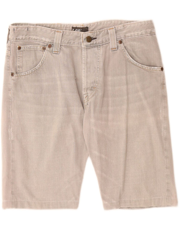Джинсовые шорты Lee Powell W32 среднего серого цвета, хлопок