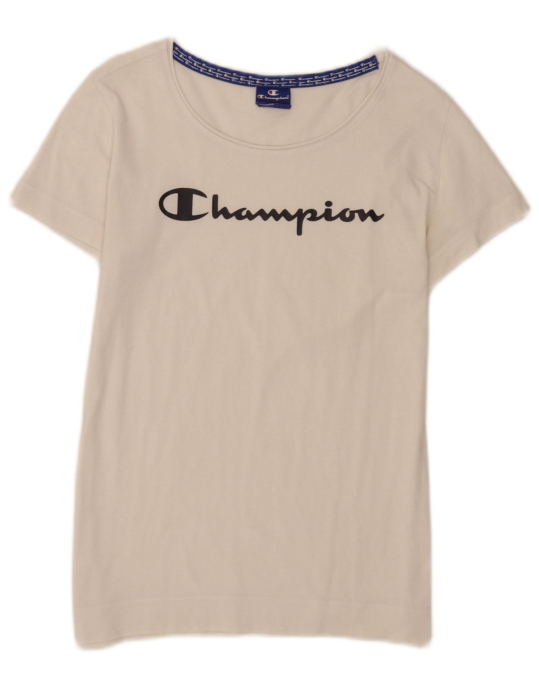 Футболка Champion для мальчиков с графическим рисунком, верх, 9–10 лет, средний цвет, белая