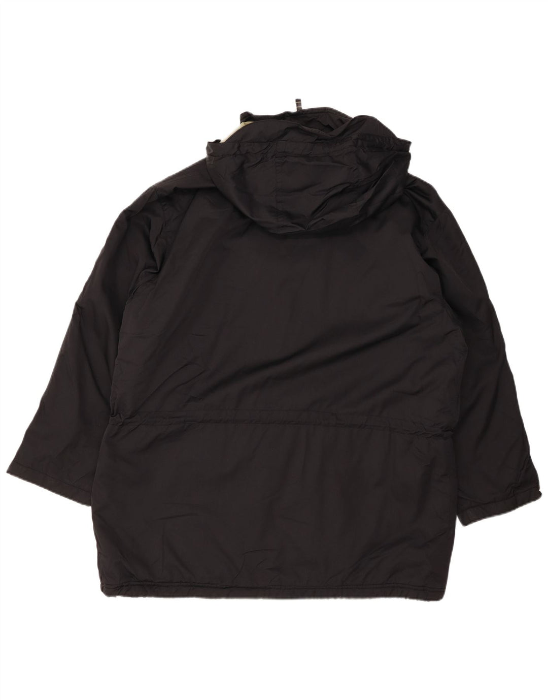 EDDIE BAUER Женская ветровка оверсайз с капюшоном UK 16, большая черная