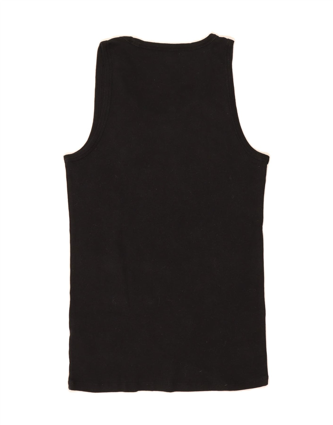 PUMA Womens Vest Top UK 14 Large Black Cotton Vintage Puma and Second-Hand Puma from Messina Hembry 