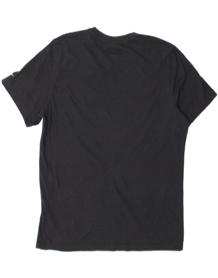 Мужская футболка с рисунком Nike Dri Fit, большая черная
