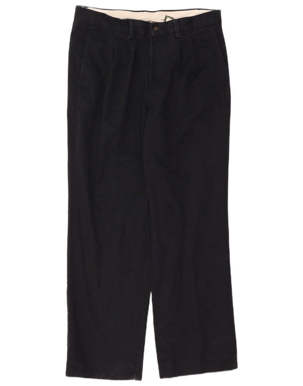 Мужские брюки чинос EDDIE BAUER W33 L32 темно-синие, хлопок