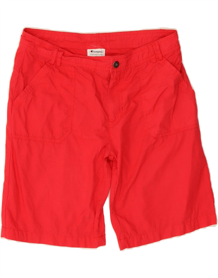 CHAMPION Mens Casual Shorts Large W34 Red Cotton Vintage Champion and Second-Hand Champion from Messina Hembry 