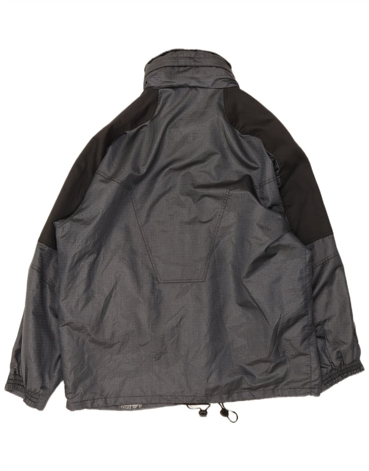 Мужская дождевик Fila IT 52 XL Серый с цветными блоками