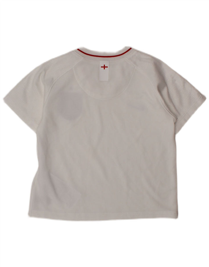 Футболка NIKE Baby Boys England, топ 12–18 месяцев, белый полиэстер