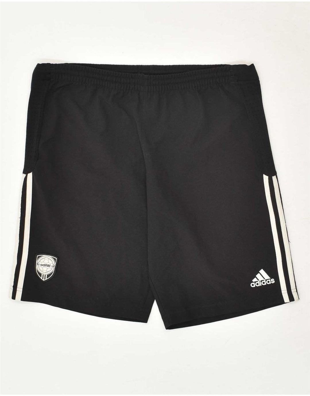 ADIDAS Mens Clima 365 Sport Shorts Small Black Polyester Vintage Adidas and Second-Hand Adidas from Messina Hembry 