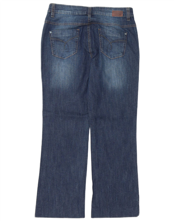 ESPRIT Womens Bootcut Jeans W32 L29 Blue Cotton