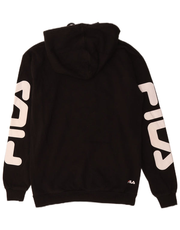 Мужской джемпер с капюшоном Fila XS, черный хлопок