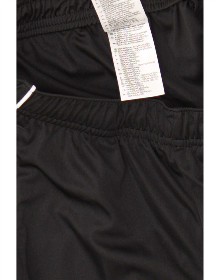 Мужские спортивные шорты Adidas Climalite, маленькие черные из полиэстера