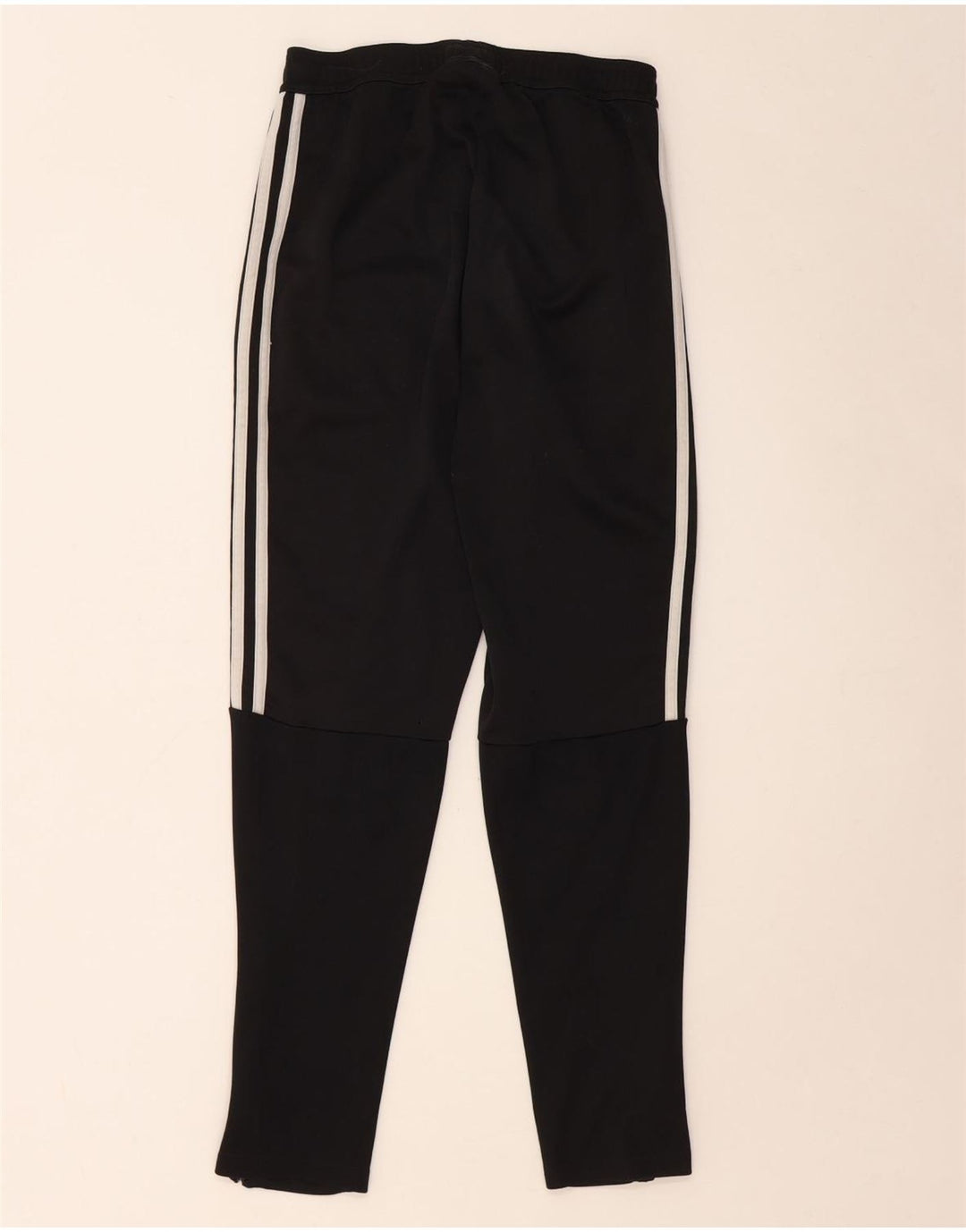 Женские спортивные брюки Adidas UK 10, маленькие черные из полиэстера