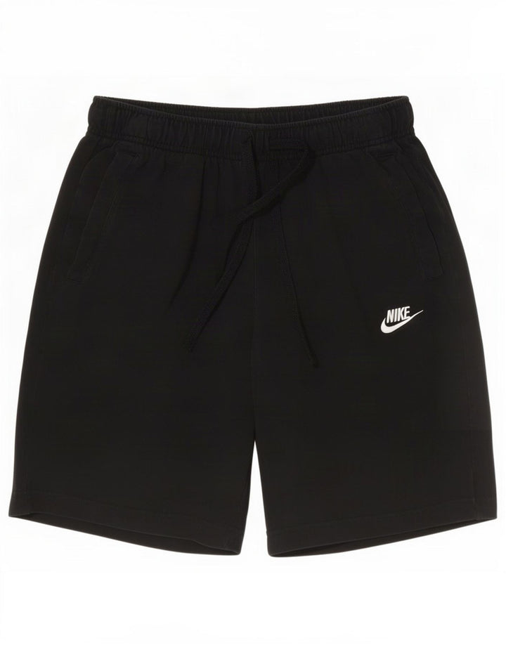 Мужские спортивные шорты Nike, маленькие черные, хлопок