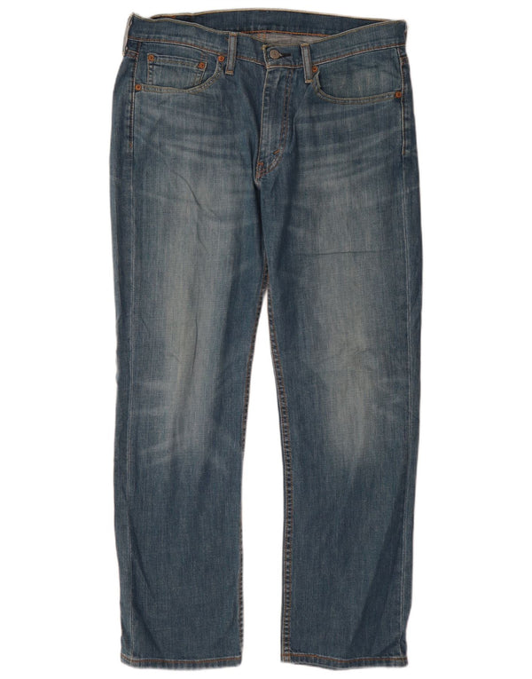 Мужские прямые джинсы Levi's 514 W32 L30 синие, хлопок